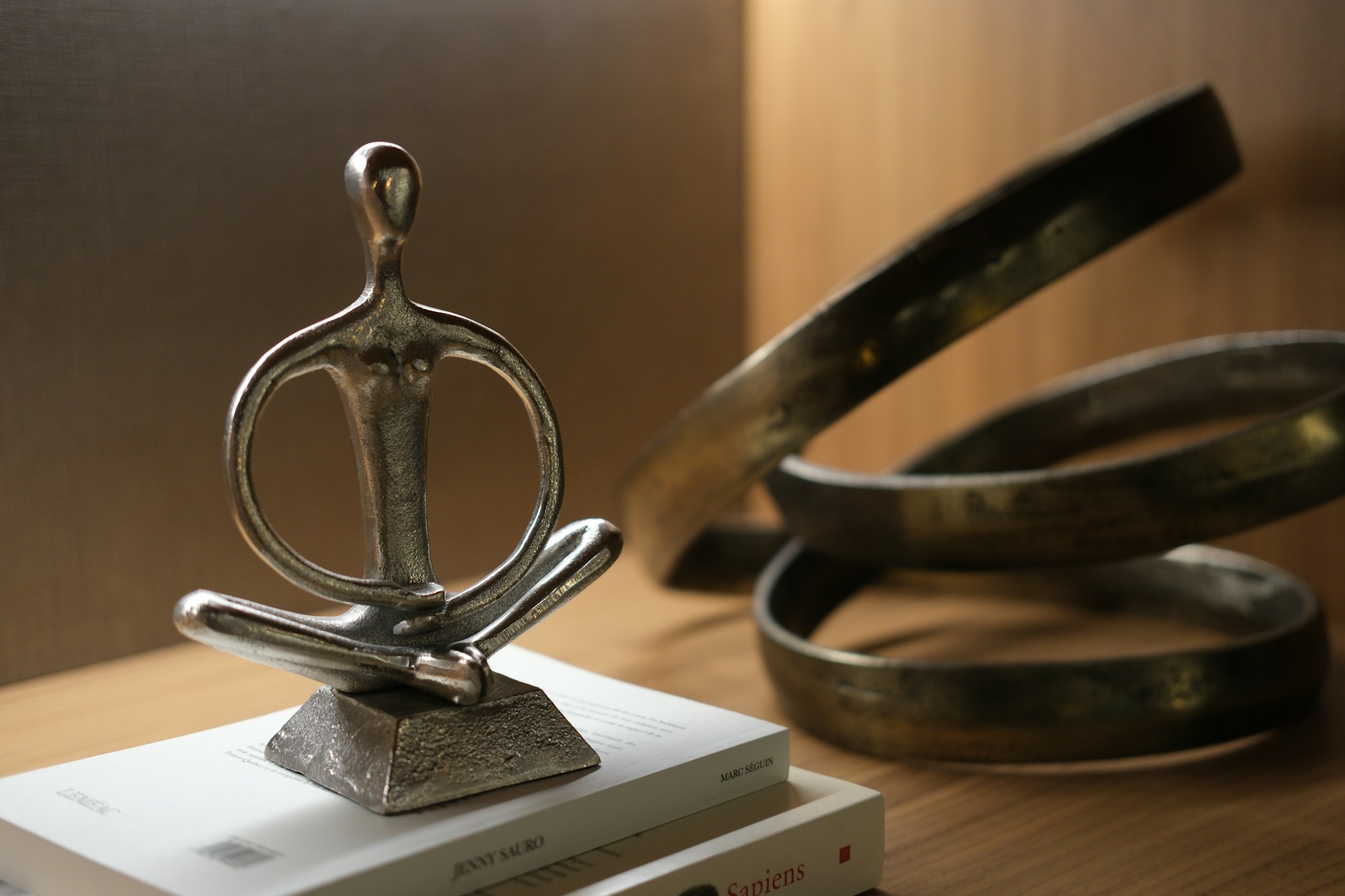 Eclipse Loop Decorative Sculpture
